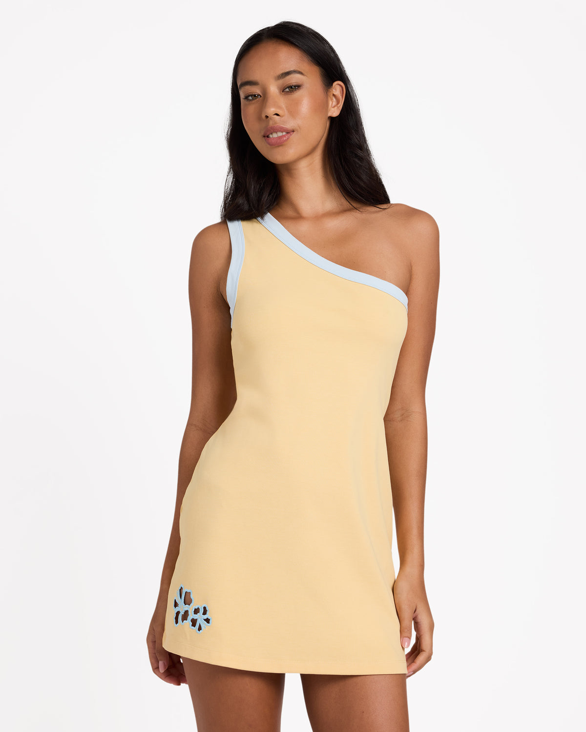 Womens Hibiscus Dream Mini Dress