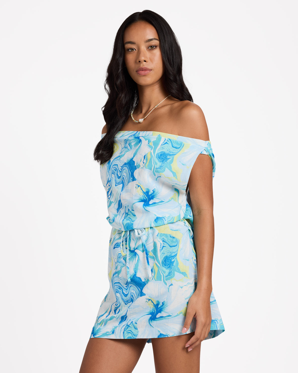 Womens Island Calling Mini Dress