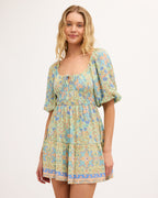 Womens Sunset Nomad Mini Dress