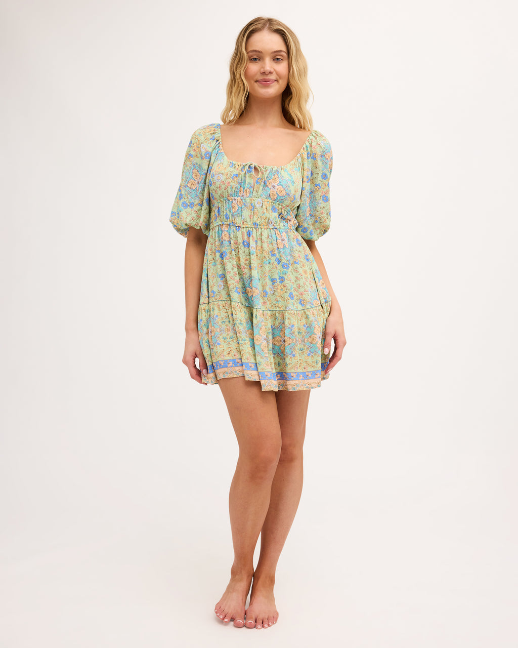Womens Sunset Nomad Mini Dress