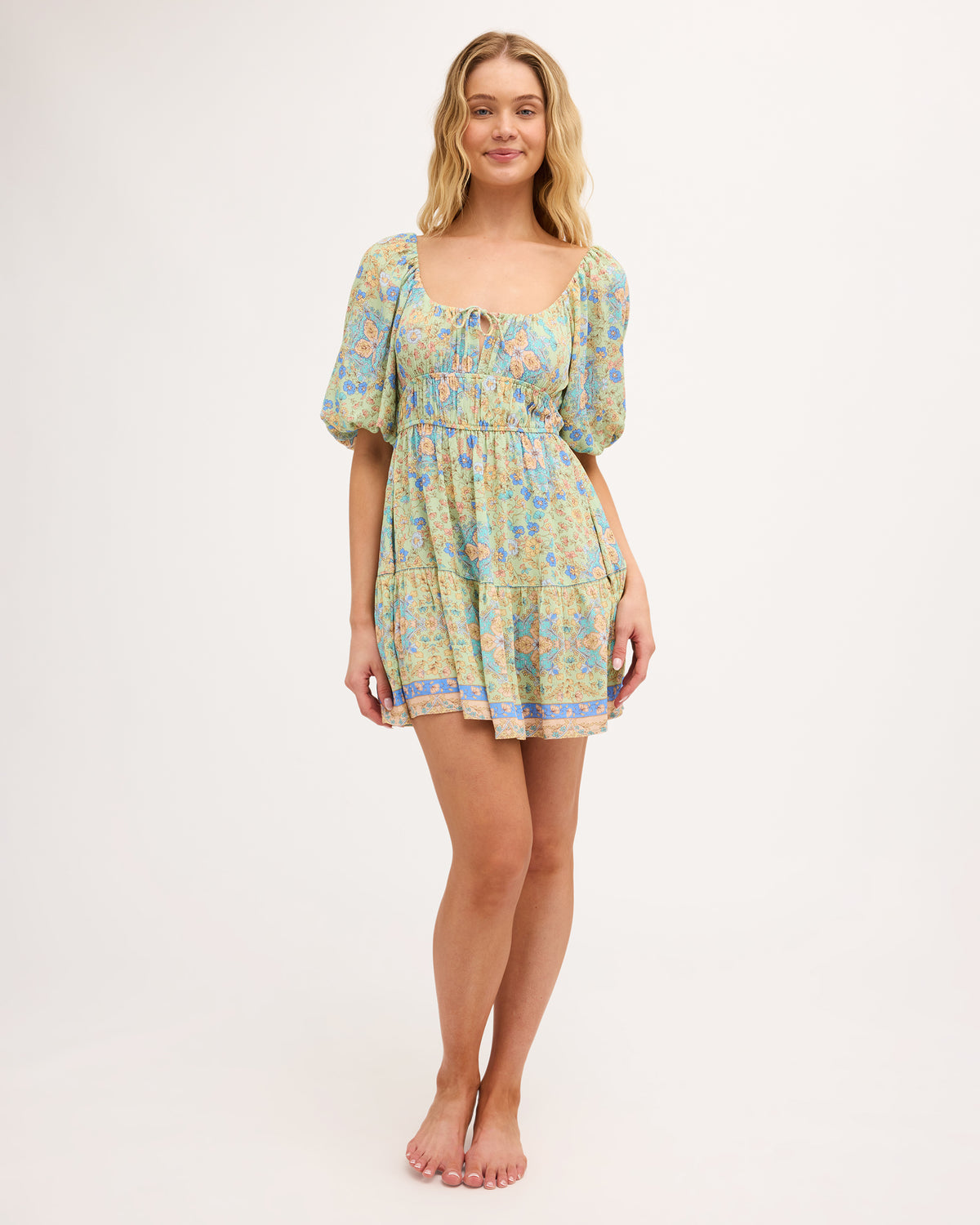 Womens Sunset Nomad Mini Dress