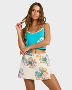 Womens Sweet Escape Wrap Mini Skirt