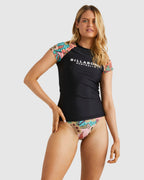 Womens Visions Of Paradise Wahine Rash Vest