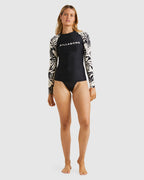 Womens The Coast Is Calling Leilani Rash Vest
