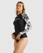 Womens The Coast Is Calling Leilani Rash Vest