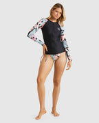 Womens Nights In Paradise Pipa Long Sleeve Rash Vest