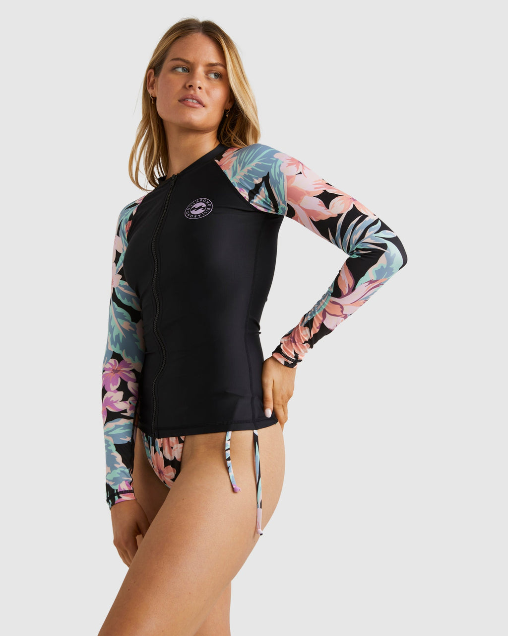 Womens Nights In Paradise Pipa Long Sleeve Rash Vest