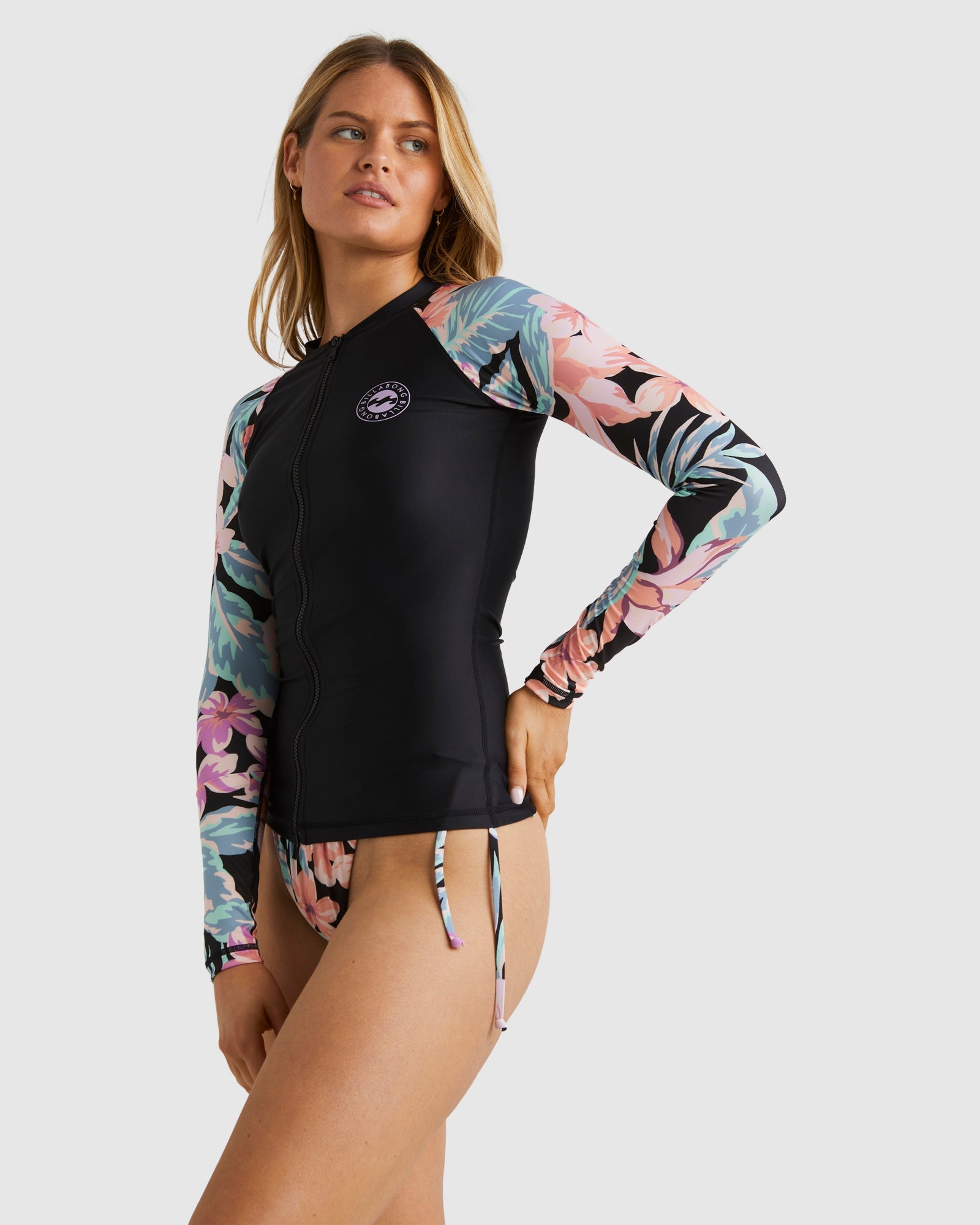 Womens Nights In Paradise Pipa Long Sleeve Rash Vest