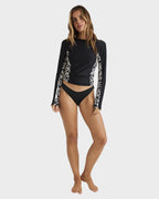 Womens Happy Dance Reef Break Long Sleeve Rash Vest