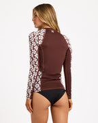 Womens Playa Sol Pipa Long Sleeve Rash Vest