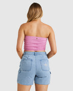 Womens Beach Babe Crop Top