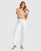Womens Tropic Highs Crop Top