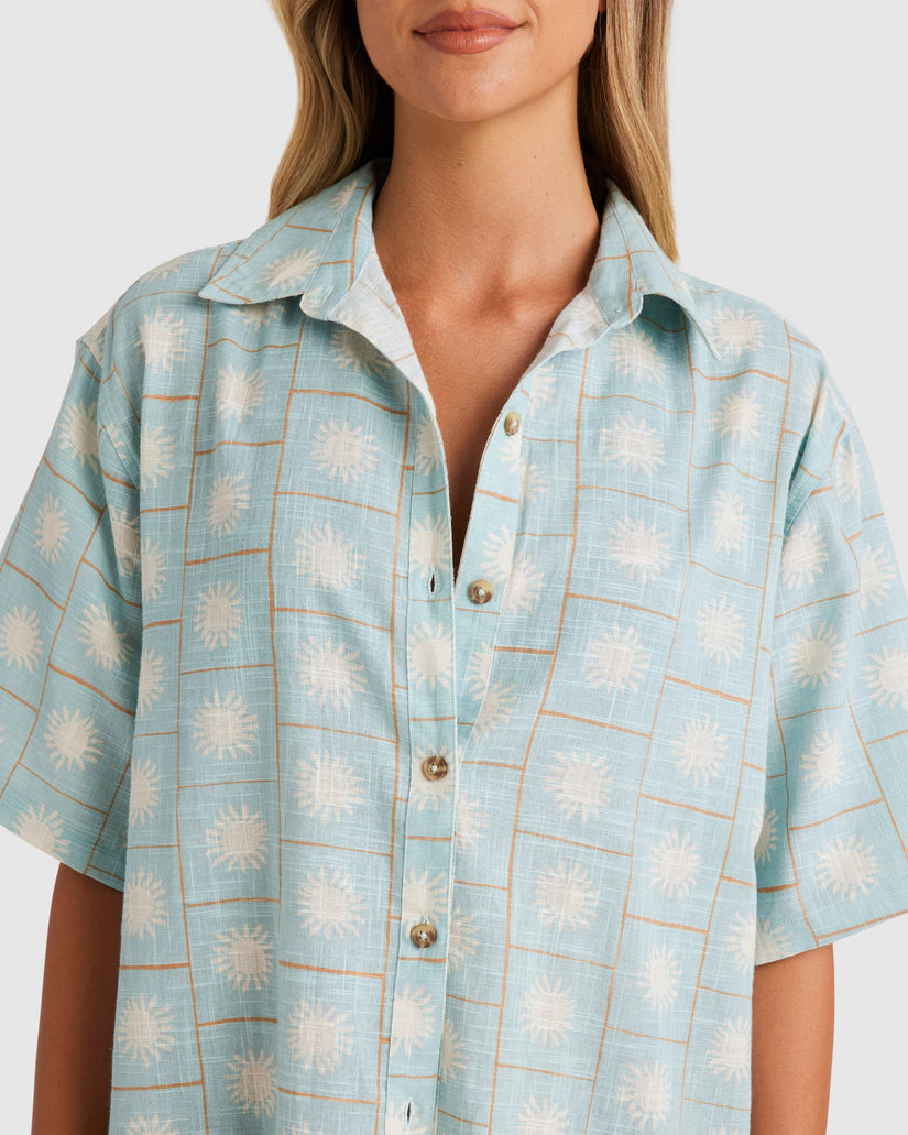 Womens Always Sunny Short Sleeve Shirt