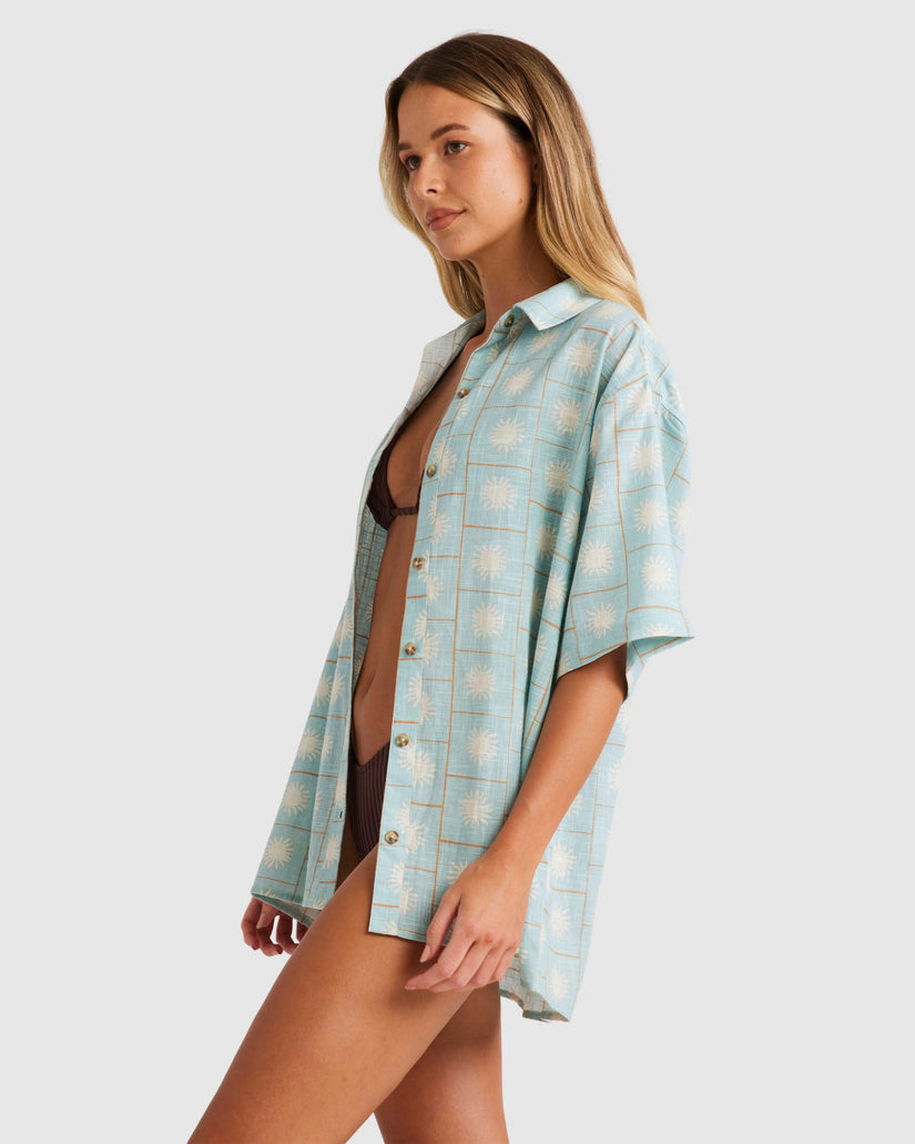 Womens Always Sunny Short Sleeve Shirt