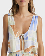 Womens Mystic Tide Crop Top