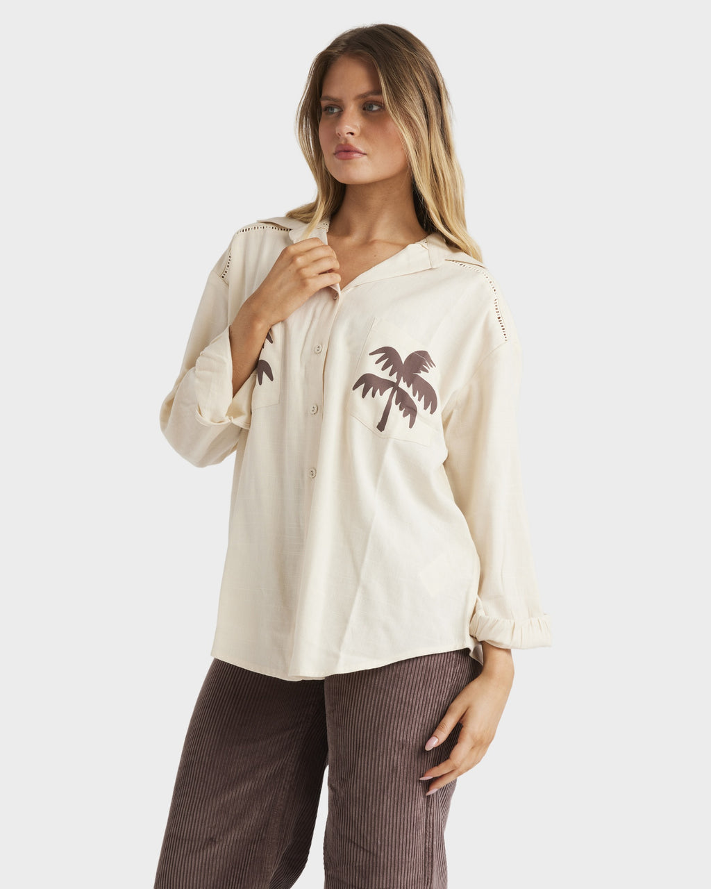 Womens Sunset Canyon Short Sleeve Shirt