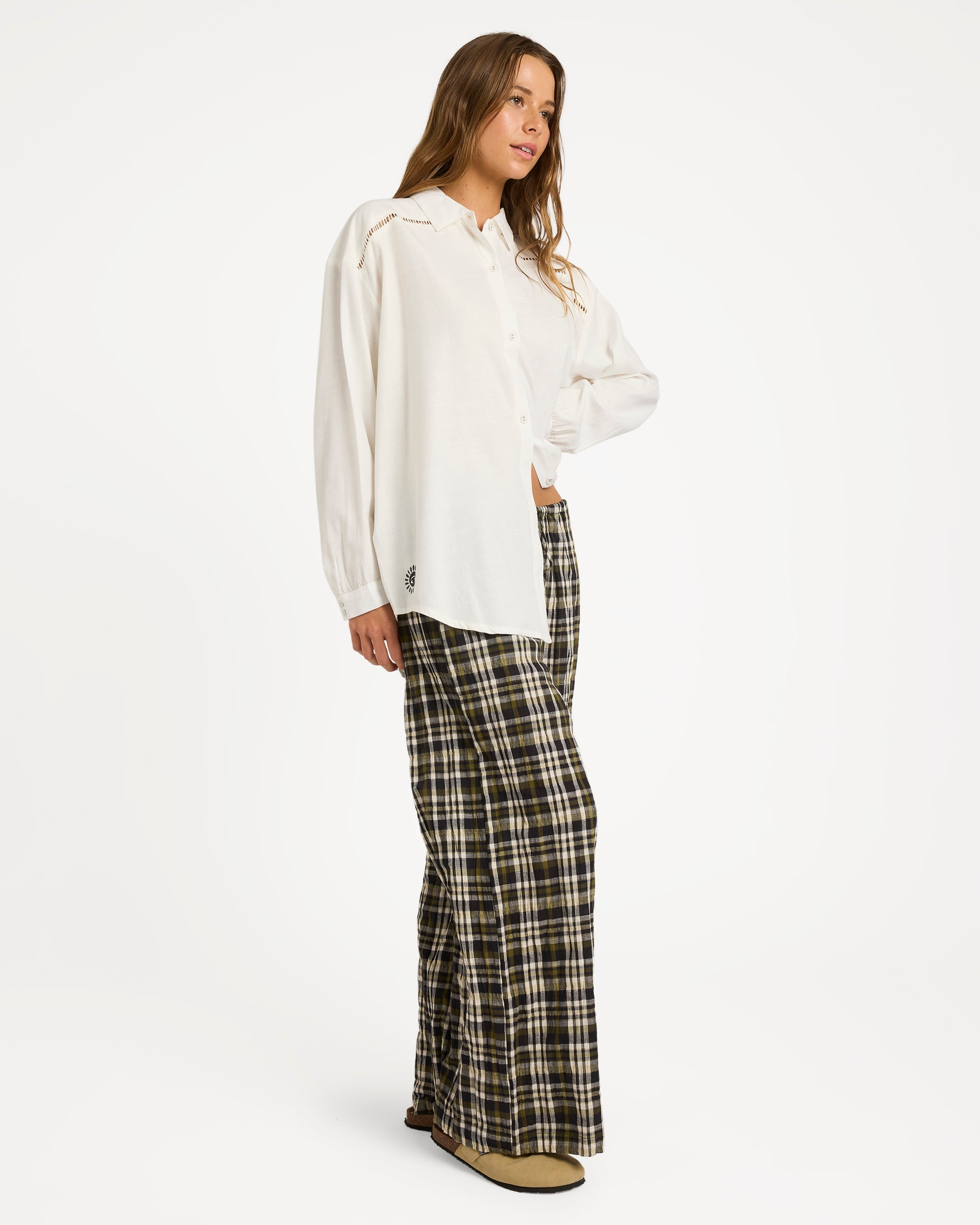 Womens Coastal Crush Long Sleeve Shirt