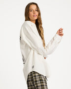 Womens Coastal Crush Long Sleeve Shirt