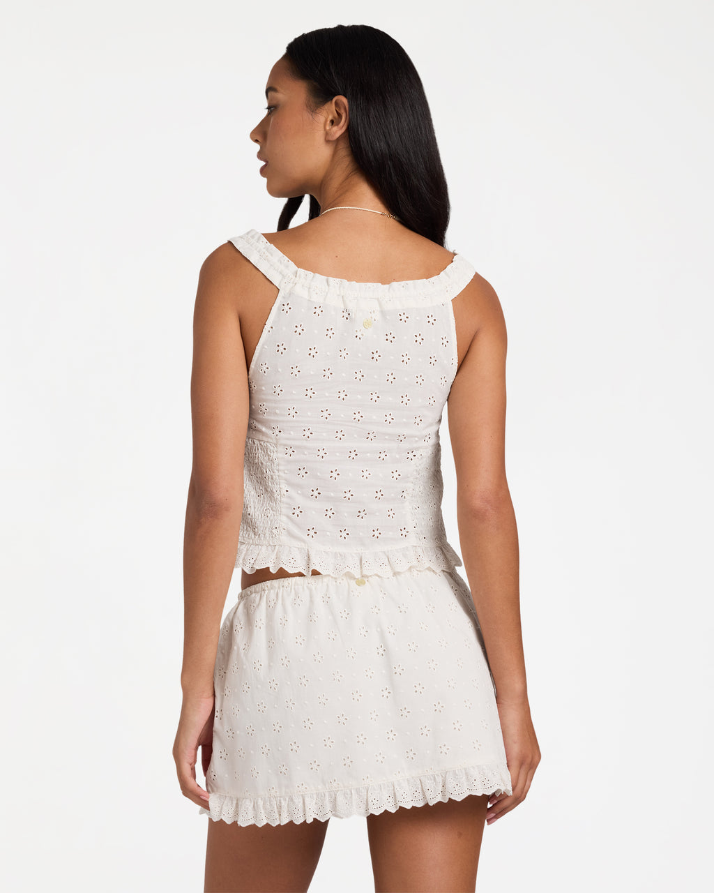 Womens Simply Sweet Broderie Top