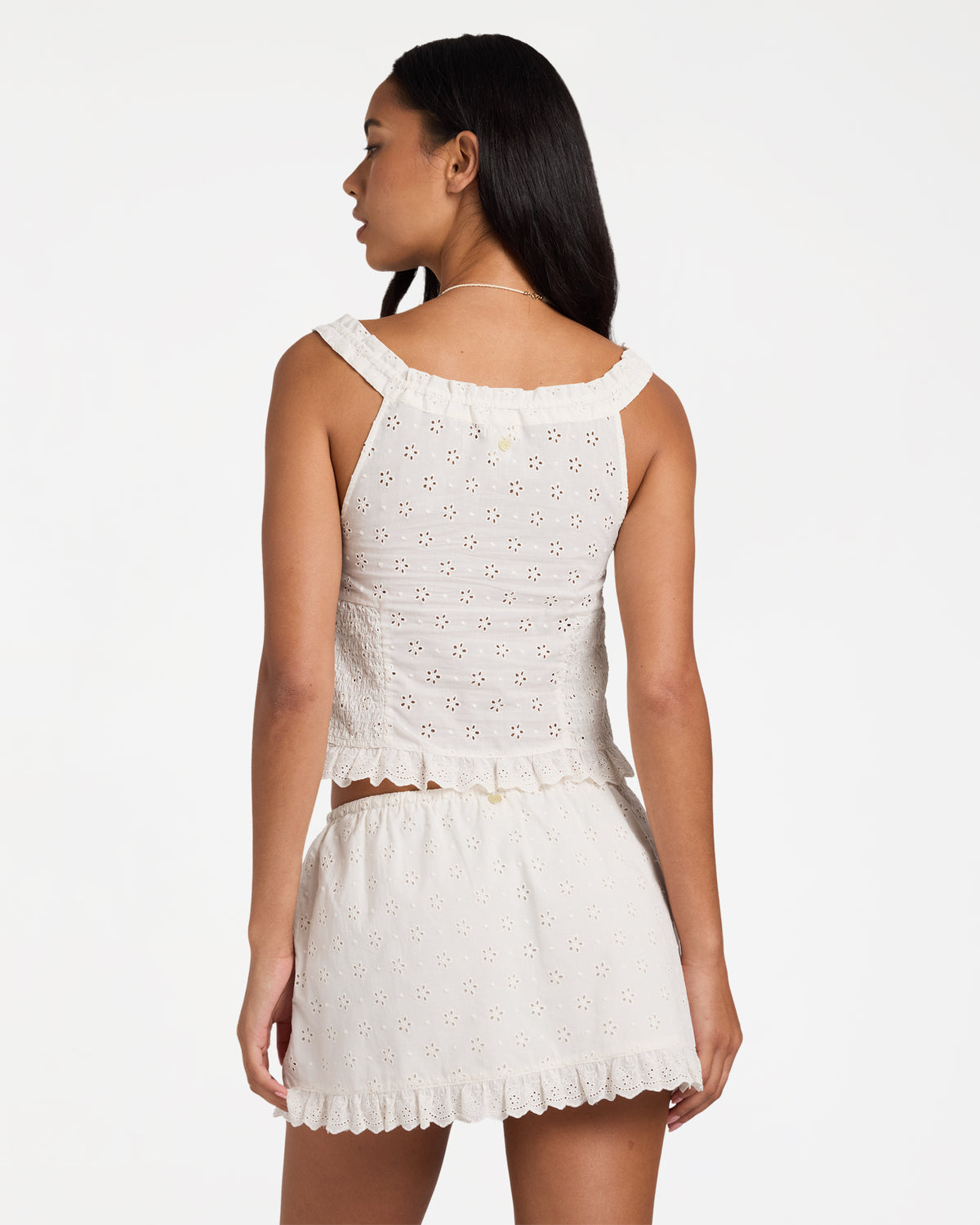 Womens Simply Sweet Broderie Top