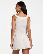 Womens Simply Sweet Broderie Top