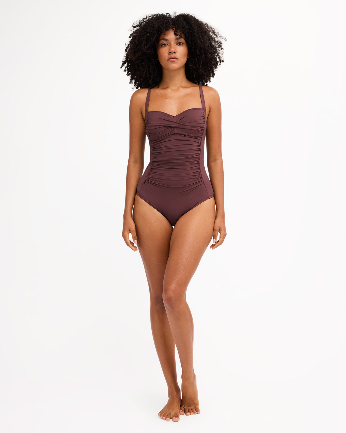 Womens Sol Searcher Wrap One Piece Swimsuit