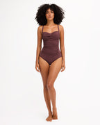 Womens Sol Searcher Wrap One Piece Swimsuit