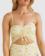 Womens Mellow Days Summer One Piece Swimsuit
