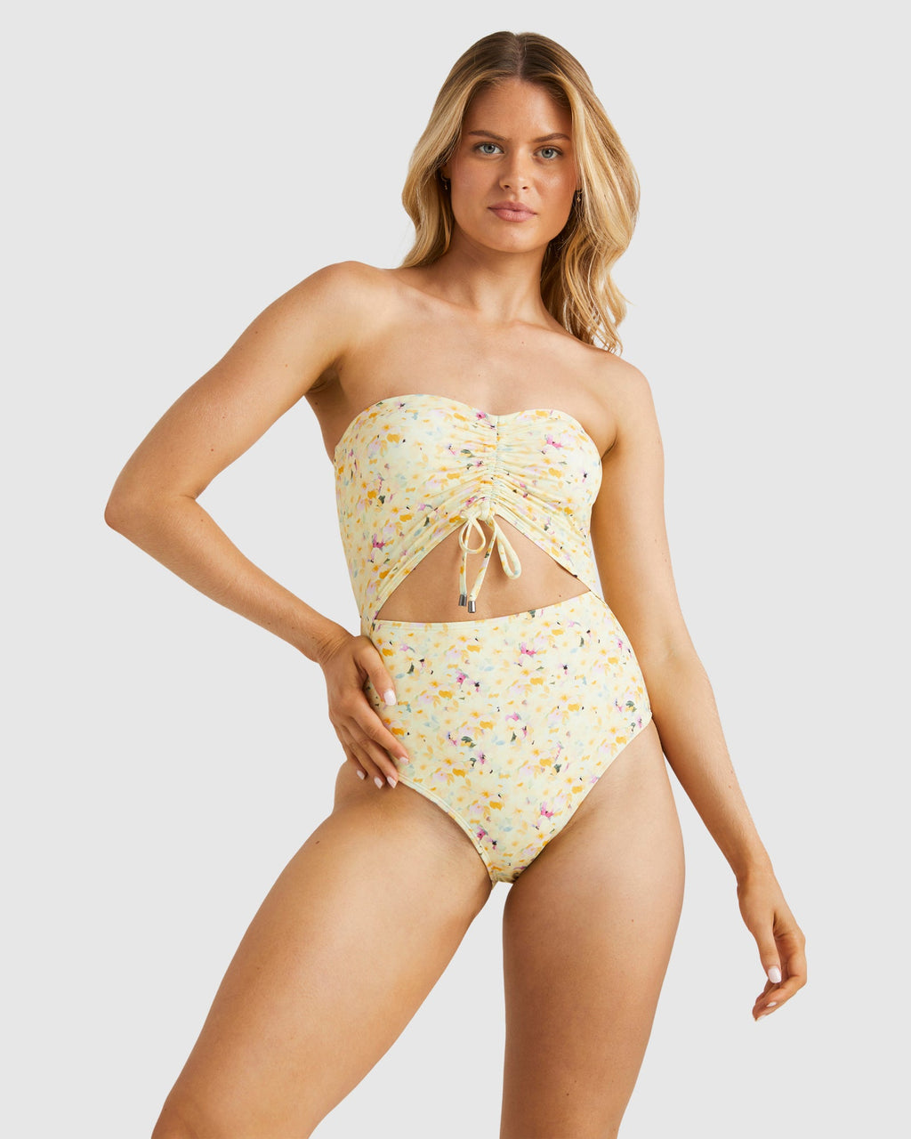 Womens Mellow Days Summer One Piece Swimsuit