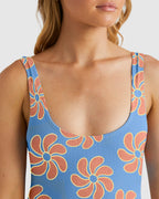 Womens Sundial Tanker One Piece Swimsuit