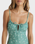 Womens In The Green Coco One Piece Swimsuit