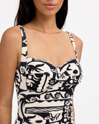 Womens Soul Dream Wrap One Piece Swimsuit