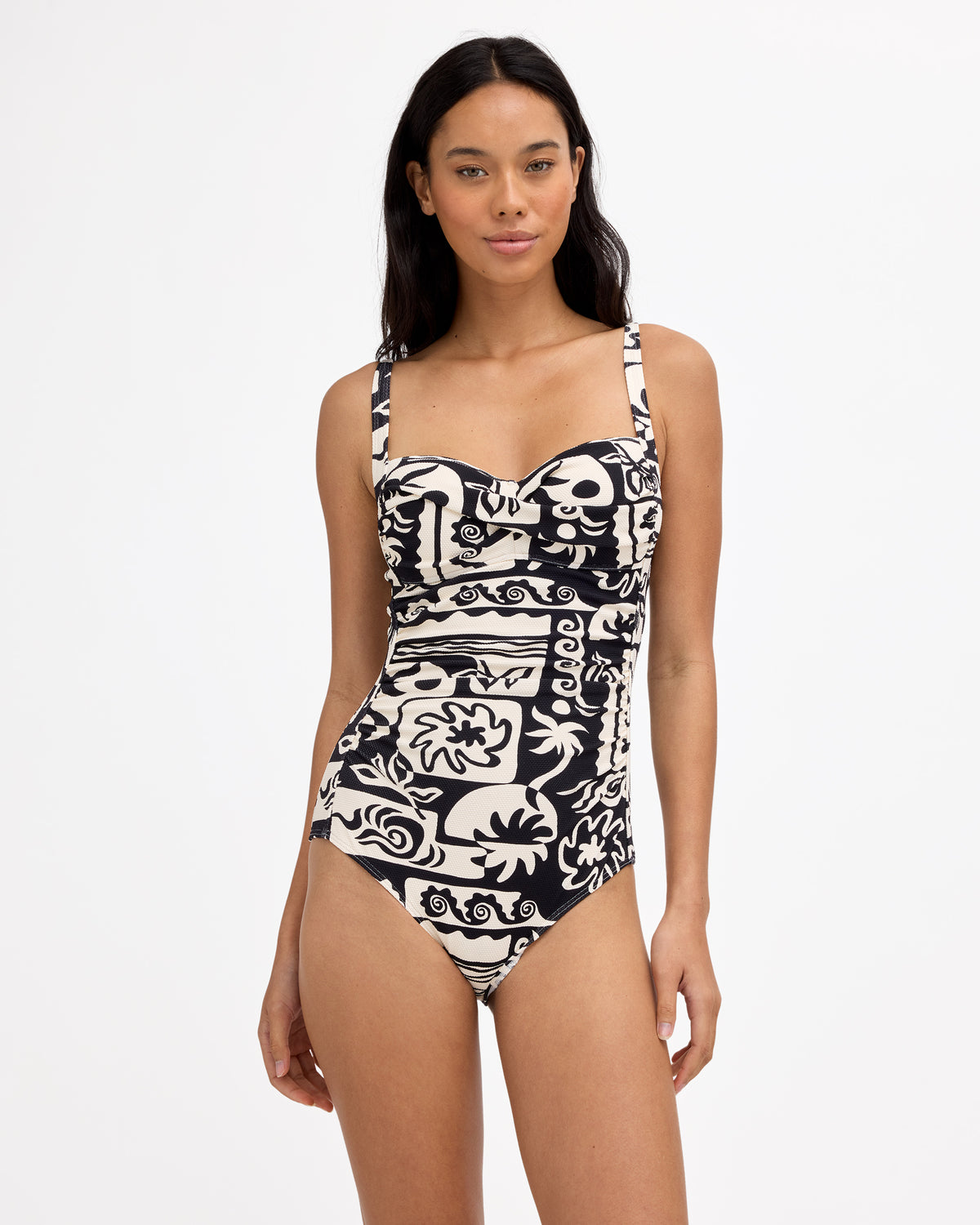 Womens Soul Dream Wrap One Piece Swimsuit