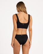 Womens Summer High Cropped Tank Bikini Top