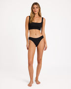 Womens Summer High Cropped Tank Bikini Top