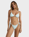 Womens Terry Rib Bikini Top