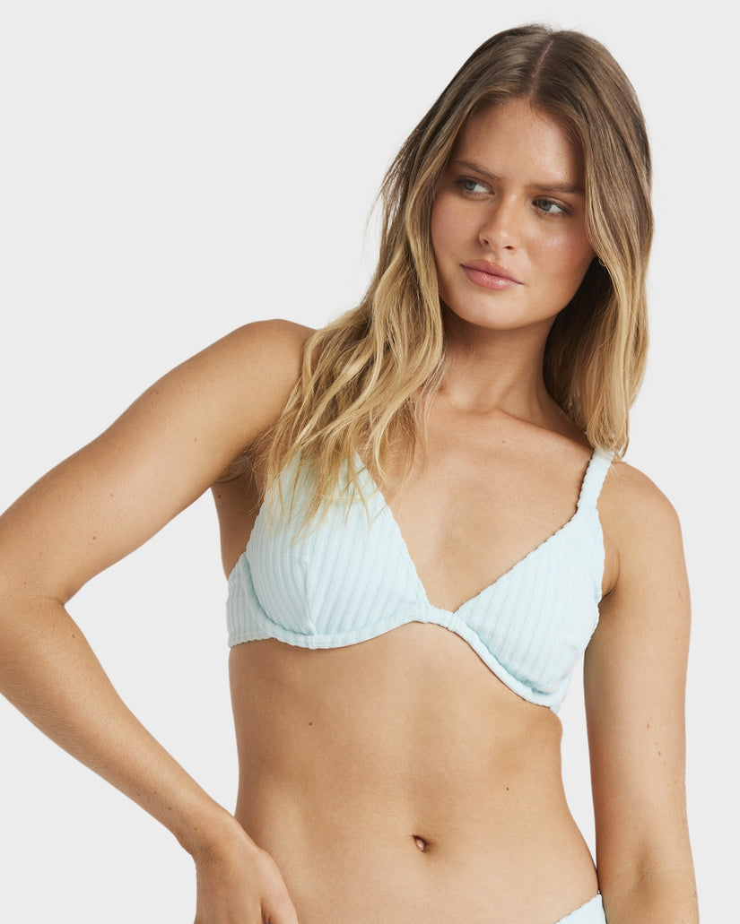 Womens Terry Rib Bikini Top