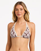 Womens Playa Sol Sumi Halter Triangle Bikini Top