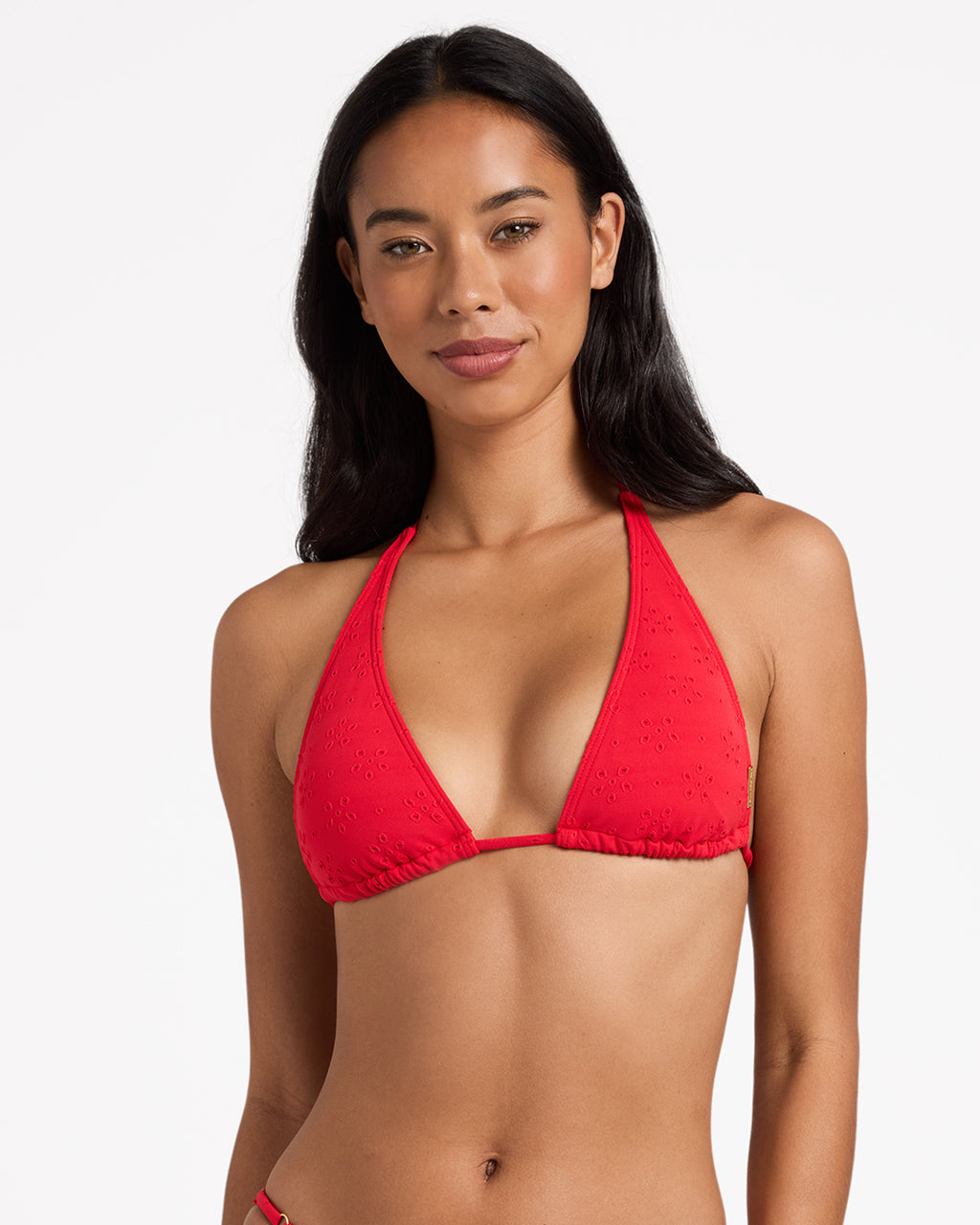 Womens Simply Sweet Sumi Halter Triangle Bikini Top