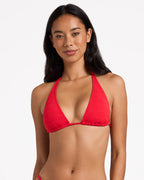 Womens Simply Sweet Sumi Halter Triangle Bikini Top