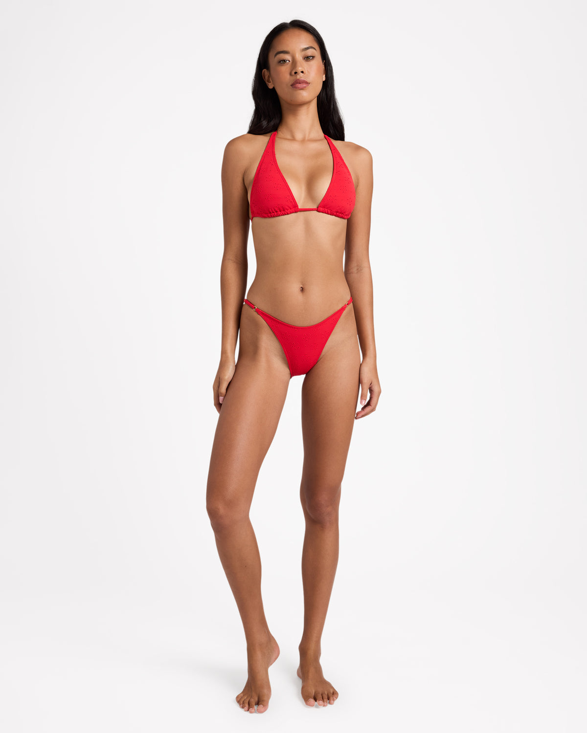 Womens Simply Sweet Sumi Halter Triangle Bikini Top