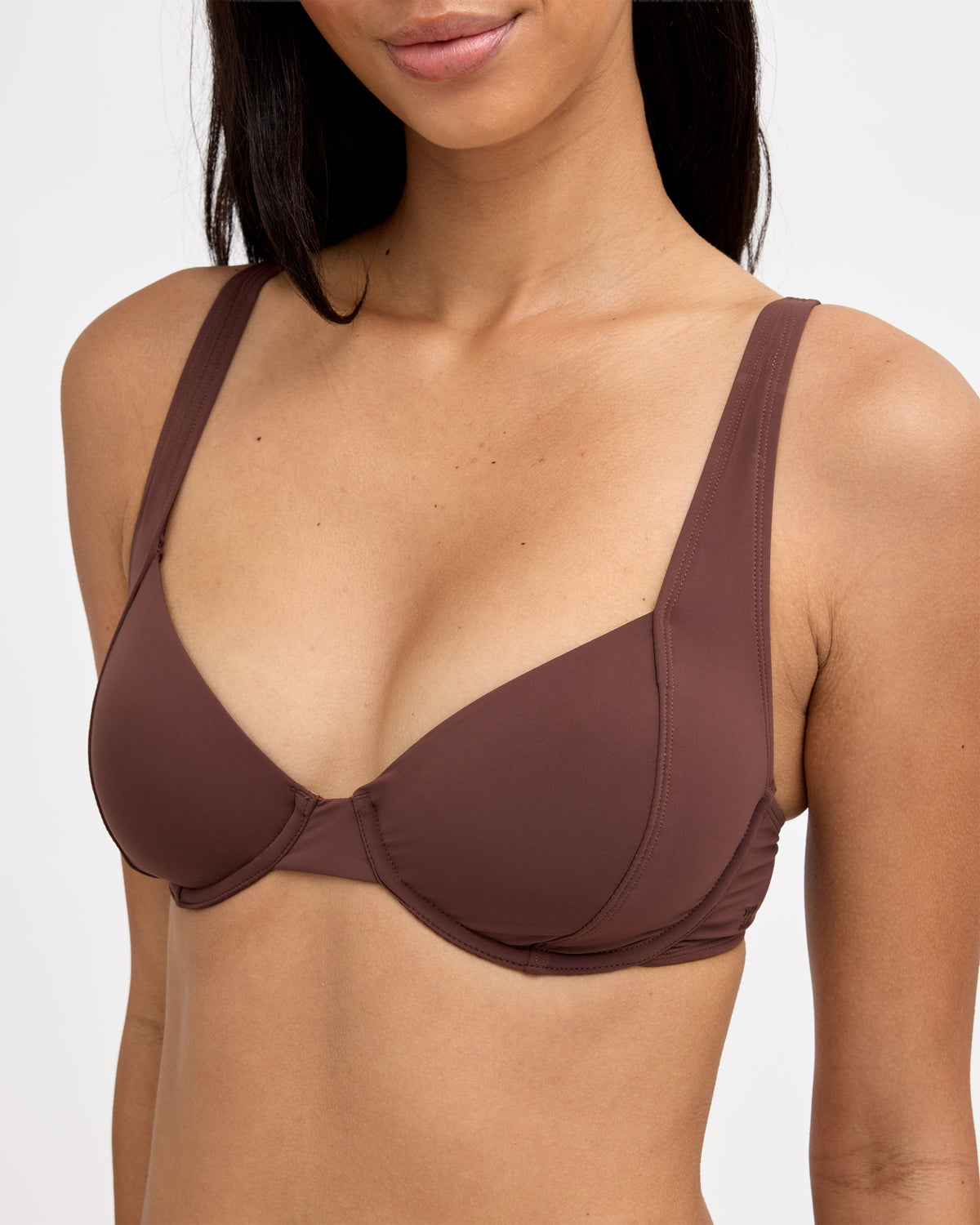 Womens Sol Searcher Khloe D/DD Bralette Bikini Top