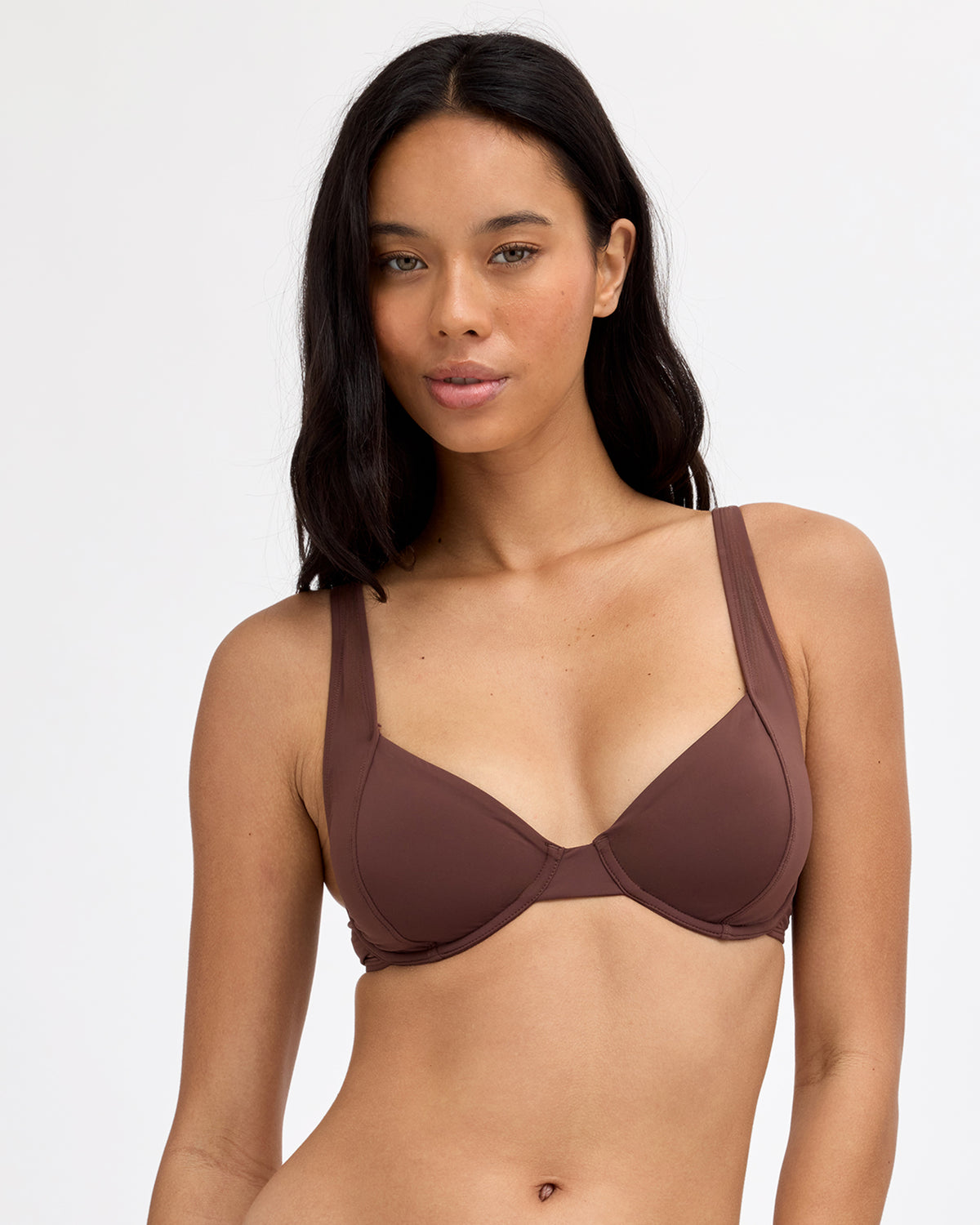Womens Sol Searcher Khloe D/DD Bralette Bikini Top