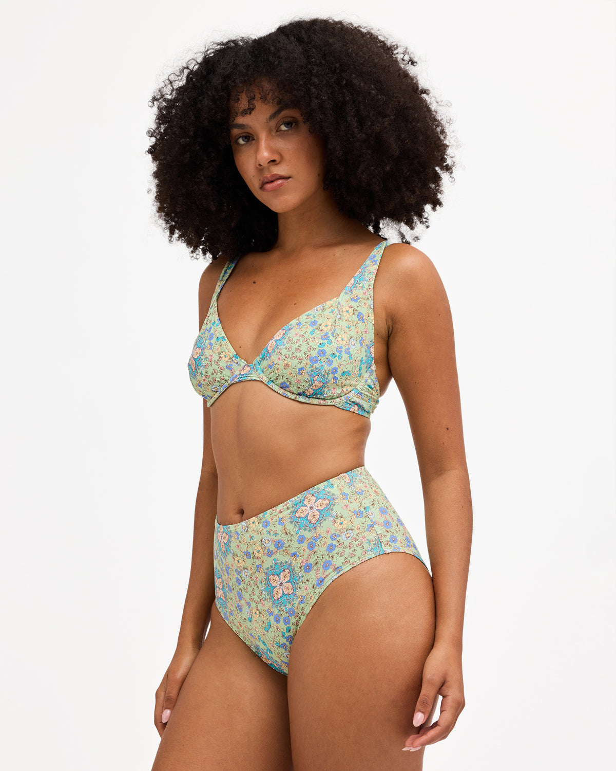 Womens Sunset Nomad Khloe D/DD Bralette Bikini Top