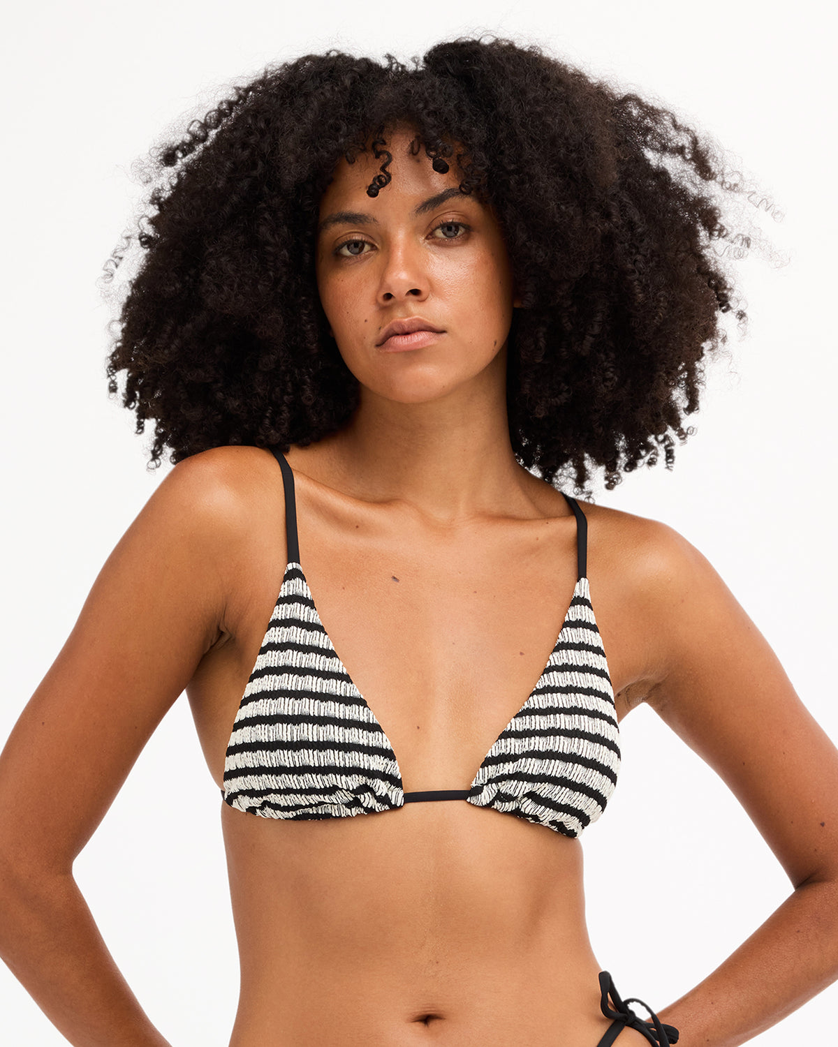 Womens Wavey Daze Tall Slide Triangle Bikini Top