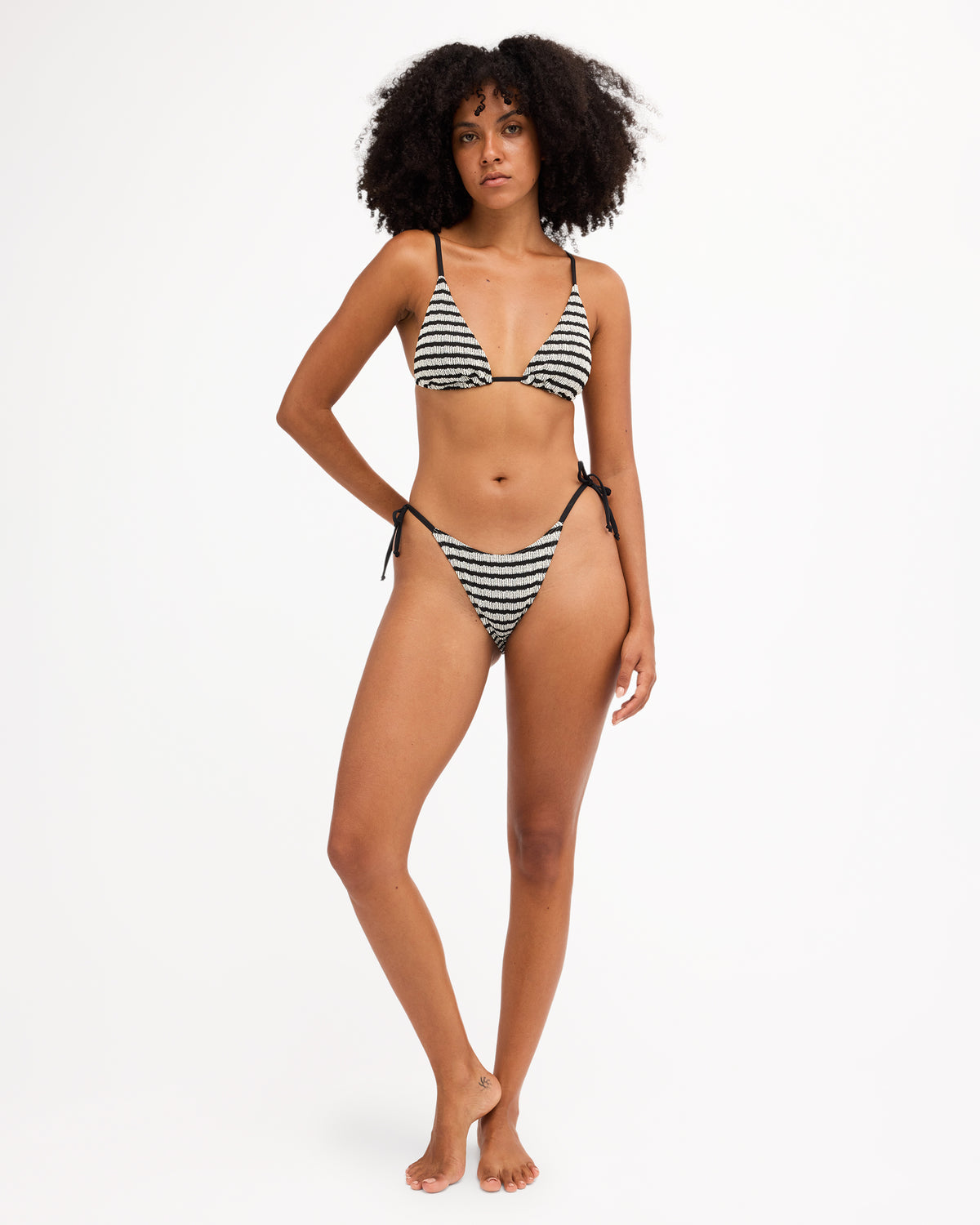 Womens Wavey Daze Tall Slide Triangle Bikini Top