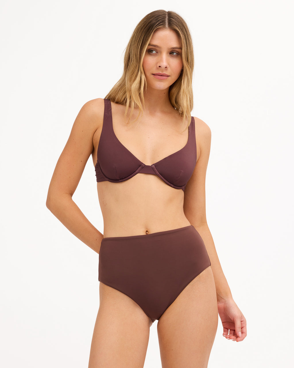 Womens Sol Searcher High Retro Pant Bikini Bottom