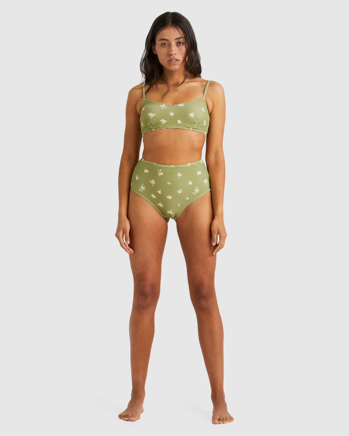 Womens Free Fallin Hi Retro Bikini Bottom