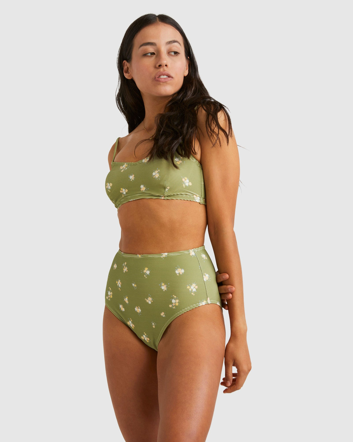 Womens Free Fallin Hi Retro Bikini Bottom