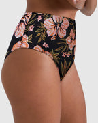 Womens Hooked On Tropics Hi Retro Bikini Bottom